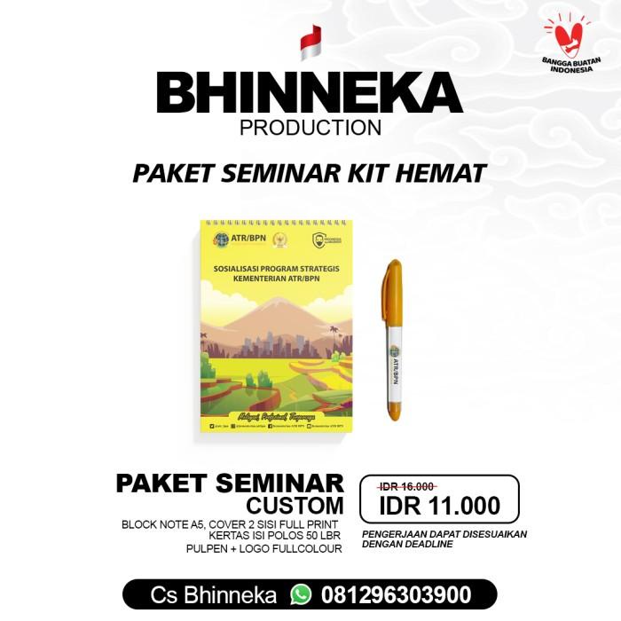 

Paket Seminar Kit Hemat, Block Note + Pulpen 022