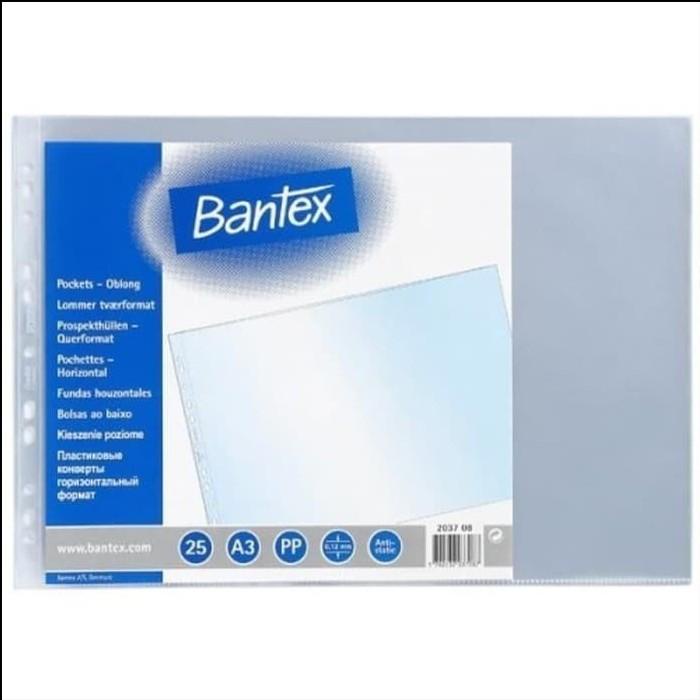 

Best Seller Pp Pocket A3 Horizontal/Vertical Binder Bantex /Pack (25 Lembar)