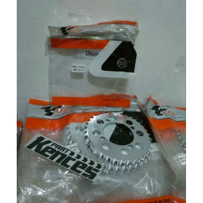 LVD GEAR BELAKANG RX KING 428-36T MODEL SSS