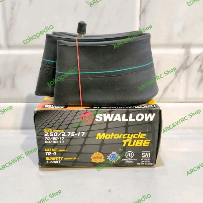 Ban Dalam Belakang Original Swallow 2.75-17 Revo Supra X 125 Blade