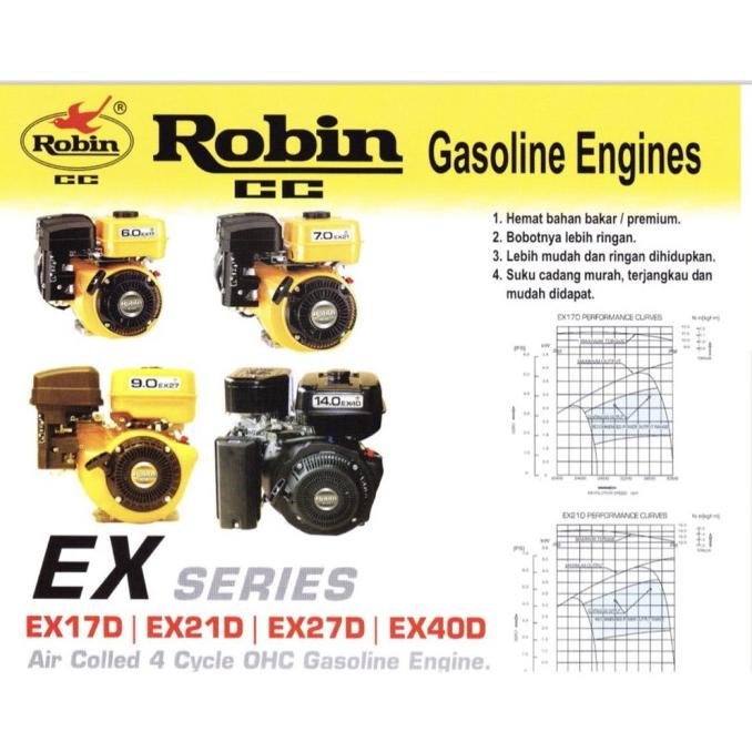 Mesin Serbaguna Mesin Ketinting Robin Ex 27 9 Hp Mesin Penggerak
