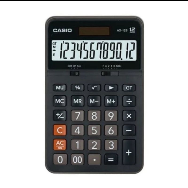 

CASIO KALKULATOR AX 12B TWO WAY POWER