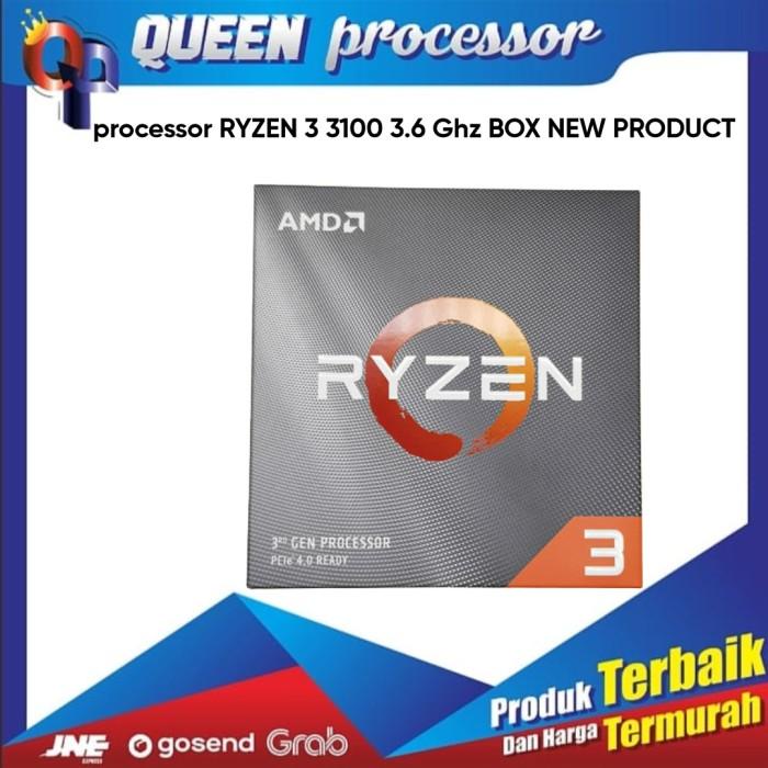 Terlaris Processor Ryzen 3 3100 3.6 Ghz Box New Product