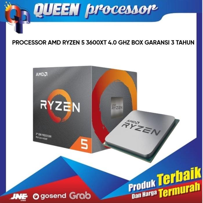 Terlaris Processor Amd Ryzen 5 3600Xt 4.0 Ghz Box Garansi 3 Tahun