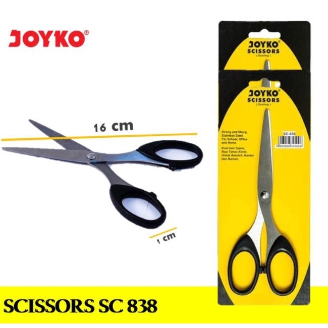 

TEBUS MURAH ✅ GUNTING JOYKO SEDANG SC 838 / GUNTING STAINLESS STEEL