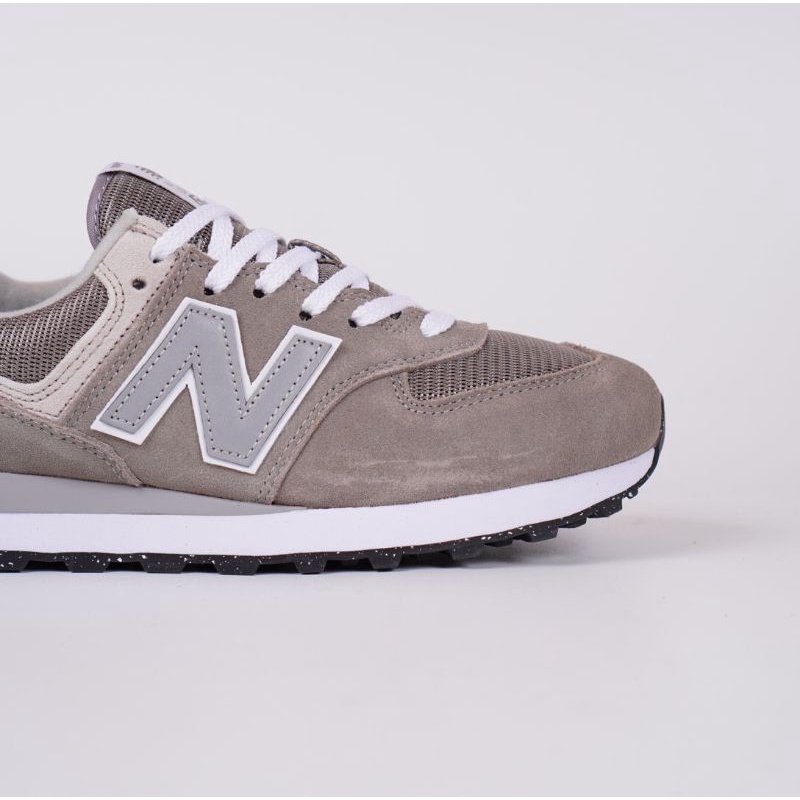 Sepatu New Balance 574 Evergreen Grey White