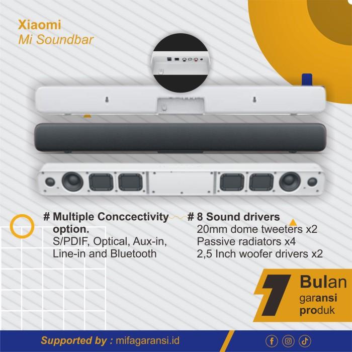Terlaris Xiaomi Mi Soundbar Bluetooth Home Theater 33 Inch Mdz-27-Da Mi Hitam