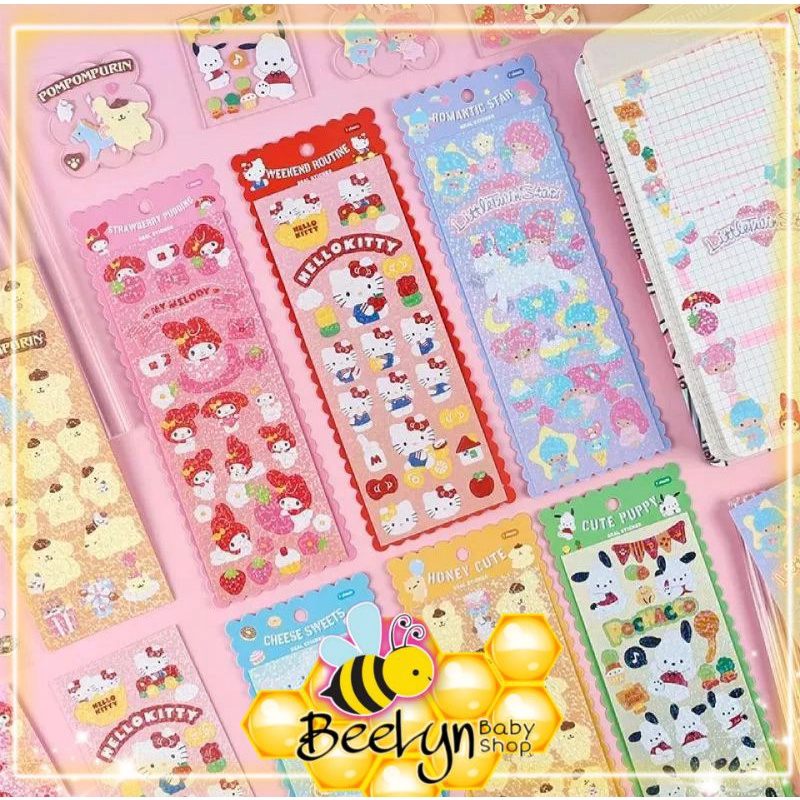 

BEELYN - sticker 001 DIY stiker lucu hias buku diary
