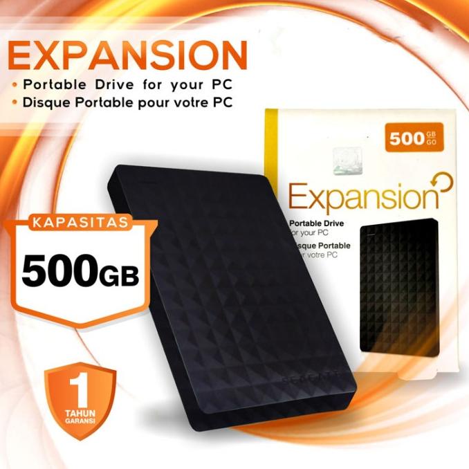 Harddisk Hdd Hardisk Eksternal External 500Gb Usb 3.0 2.5" Inch Baru Original