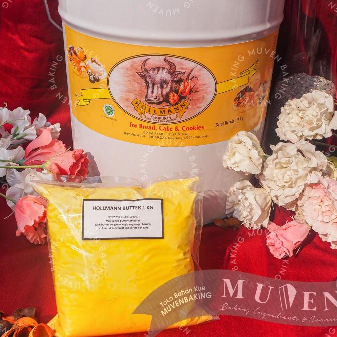 

BUTTER HOLLMANN 1 Kg / MENTEGA HOLLMAN HOLMAN BUTTERMILK REPACK