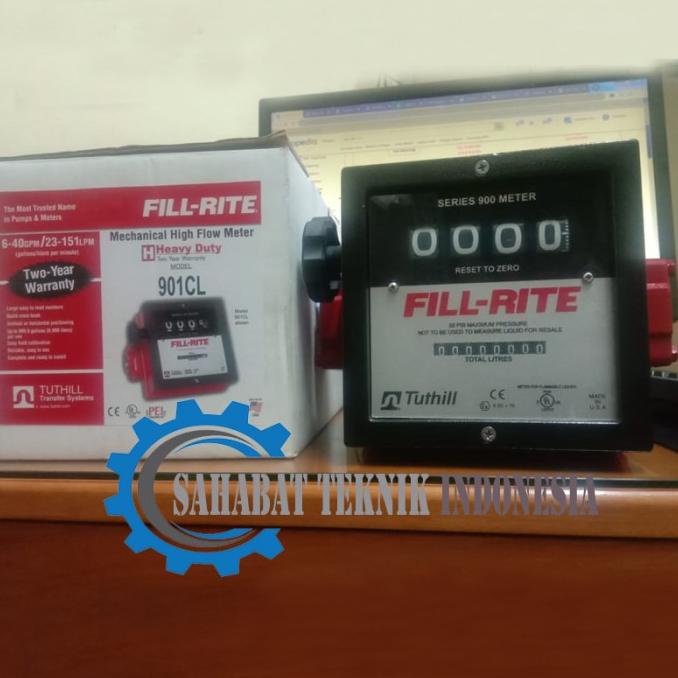 Flow Meter Fill-Rite Type Fr901L Series 900 4 Digit Size 1,5 Inch