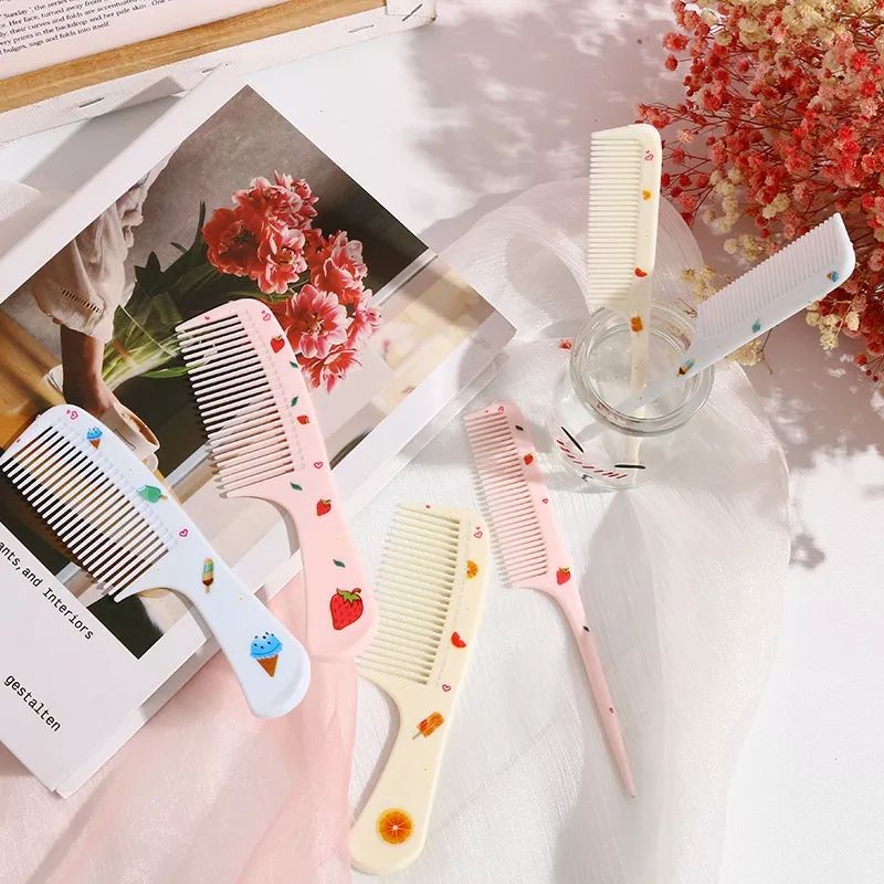 SISIR KARAKTER 2IN1 MOTIF ANAK DEWASA FANCY HAIR COMB SET 2 PCS SISIR