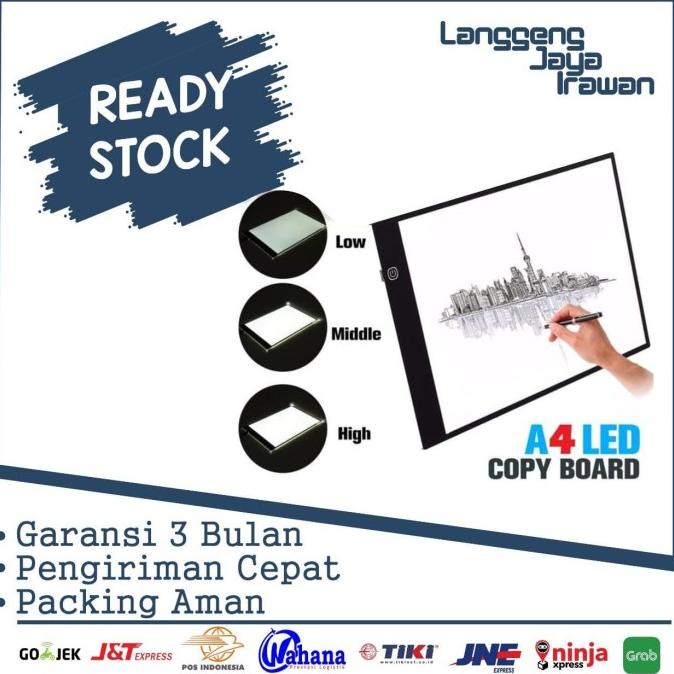 

Drawing Tracing A4 Copy Board Papan LED Light Pad Ultra Jiplak Gambar