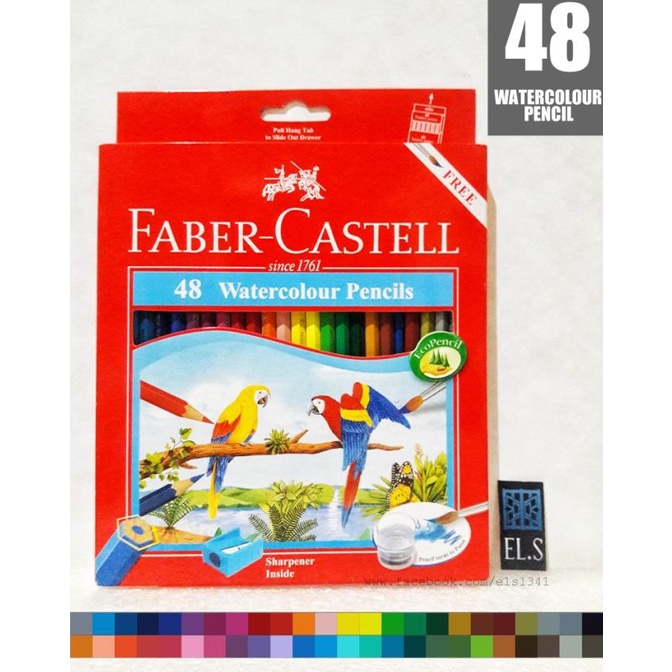 

Faber Castell 48 Watercolour Pencils