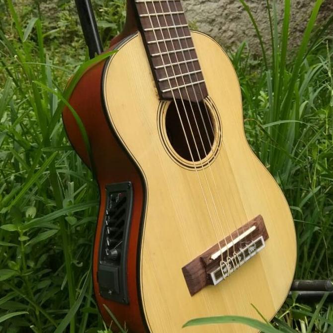 Guitalele Elektrik Eq 7545R - Gitar Mini Gitarlele Viral