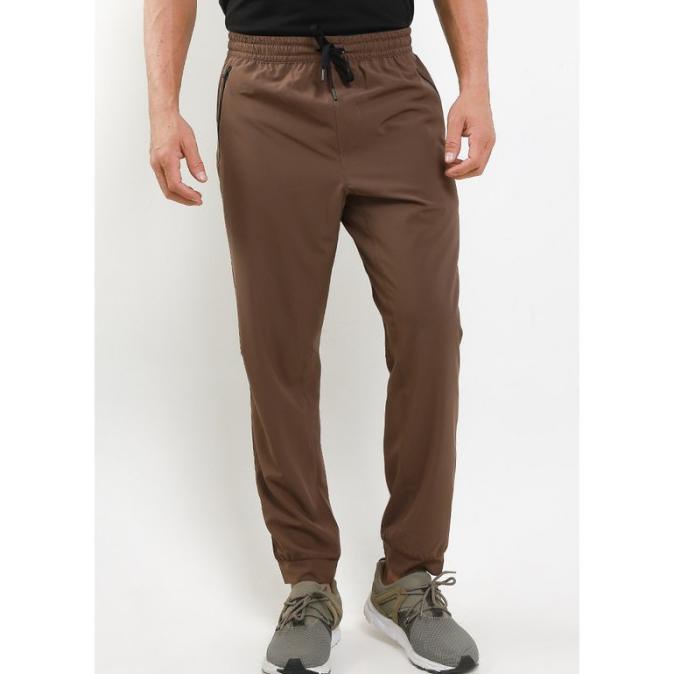 Giordano G-Motion Jogger Pants Pria Chocolate Chip