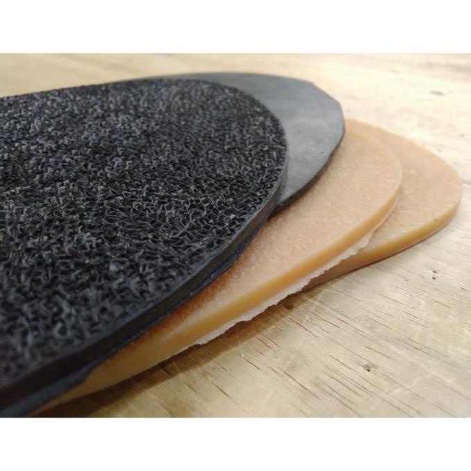 Outsole Sepatu Boot Alas Bawah Sole Potong Sepatu Karet Mentah Rubber