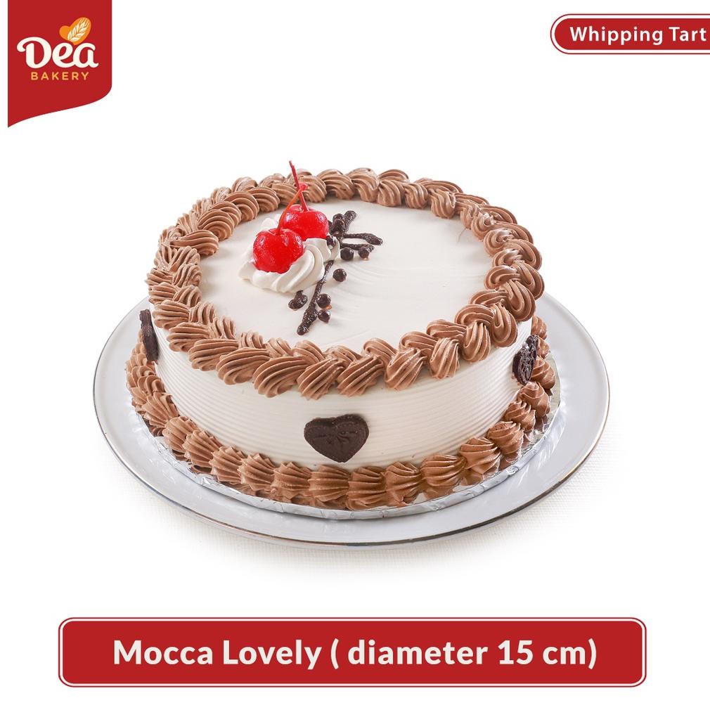 Whipping Tart Mocca Lovely Dea Bakery (diameter 15 cm) Best Seller