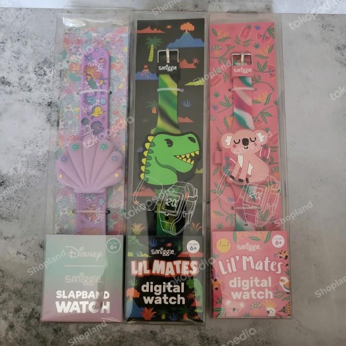 Hiasan Smiggle Slapband Digital Watch Original Australia