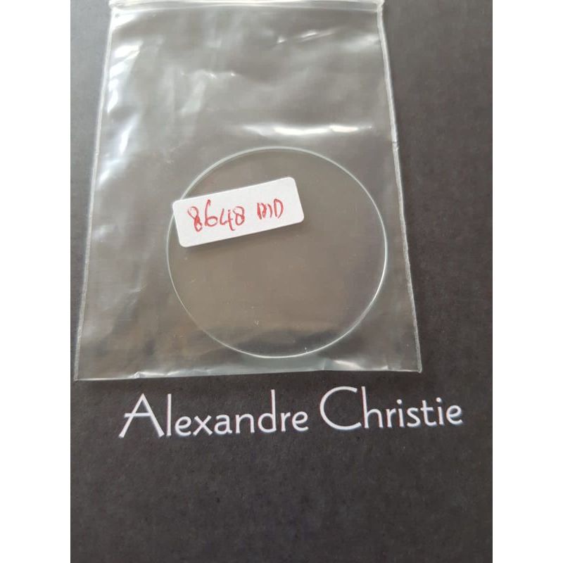 kaca jam tangan pria Alexandre Christie 8648md original