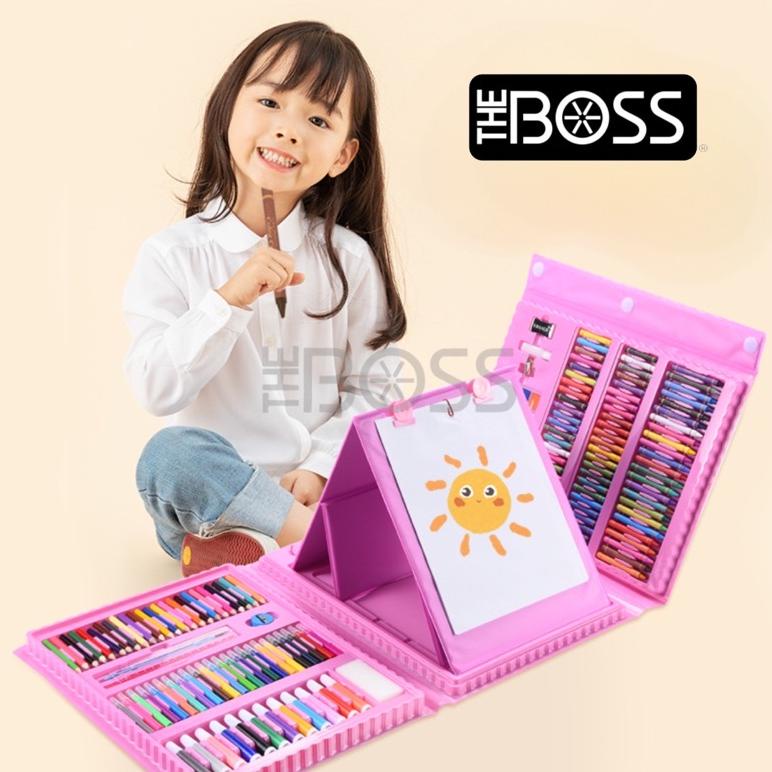 

ART SET 208 PENSIL WARNA Crayon set 208pcs - Crayon Mewarnai - 208 Warna - Pensil Krayon (Alat Menggambar atau Mewarnai) Hadiah anak-anak