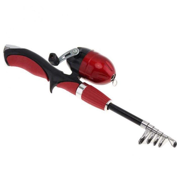 Set Paket Joran Reel Pancing Bc Casting Baitcasting Mini