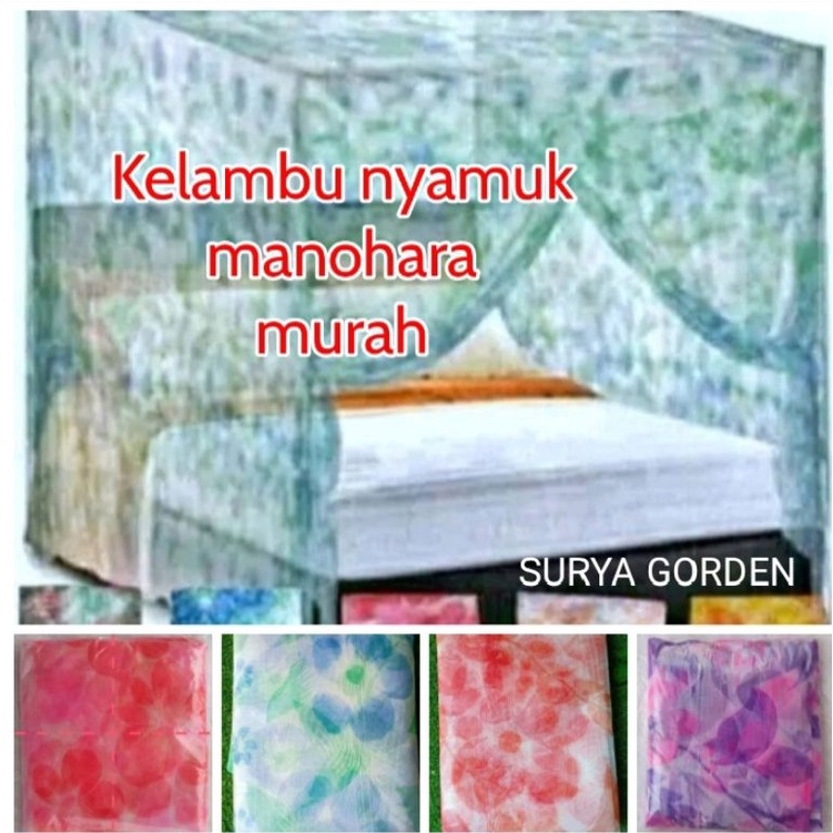 Berkualitas KELAMBU NYAMUK/SELAMBU anti nyamuk/KELAMBU Tidur jumbo/KELAMBU NYAMUK manohara model kot