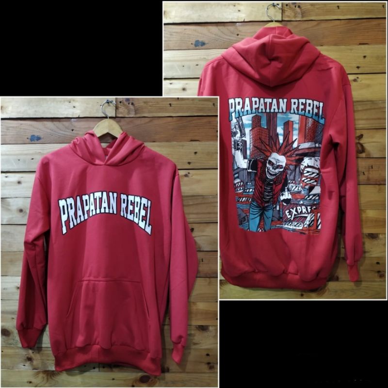 Hoodie punk prapatan rebel/jaket hoodie punk/switer musik/prapatanrebel/ PRBL/hoodie prapatan rebel