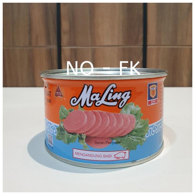 

Maling TTS canned pork luncheon meat 397 gr 397gr ukuran besar Best Seller