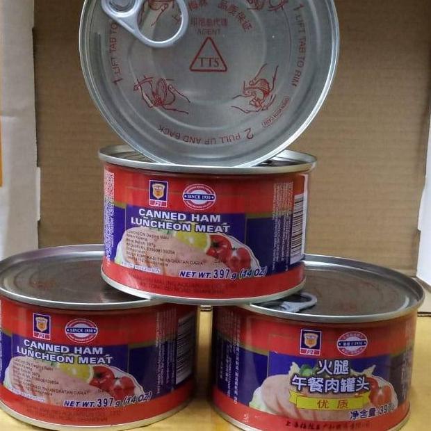 

Makanan kaleng canned HAM luncheon meat daging maling Best Seller