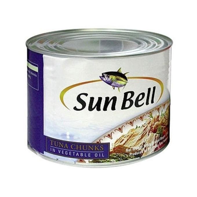 

tuna dalam minyak chunk in vegetable oil sunbell 1800 1.8 kg Best Seller