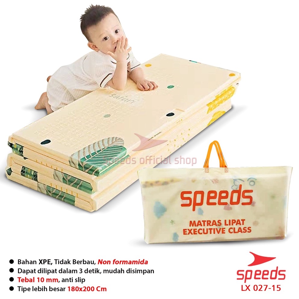 VFKDG SPEEDS Matras Bayi 180x200 cm Playmat Bayi Karpet Lipat Anak/Bayi Tikar Lipat Foam Matras Anak