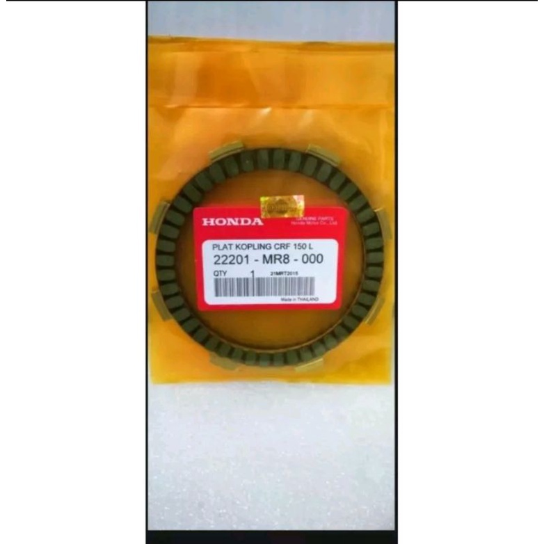 PLAT KOPLING CRF150 KAMPAS PLAT KOPLING HONDA CRF 150 K ORI THAILAND