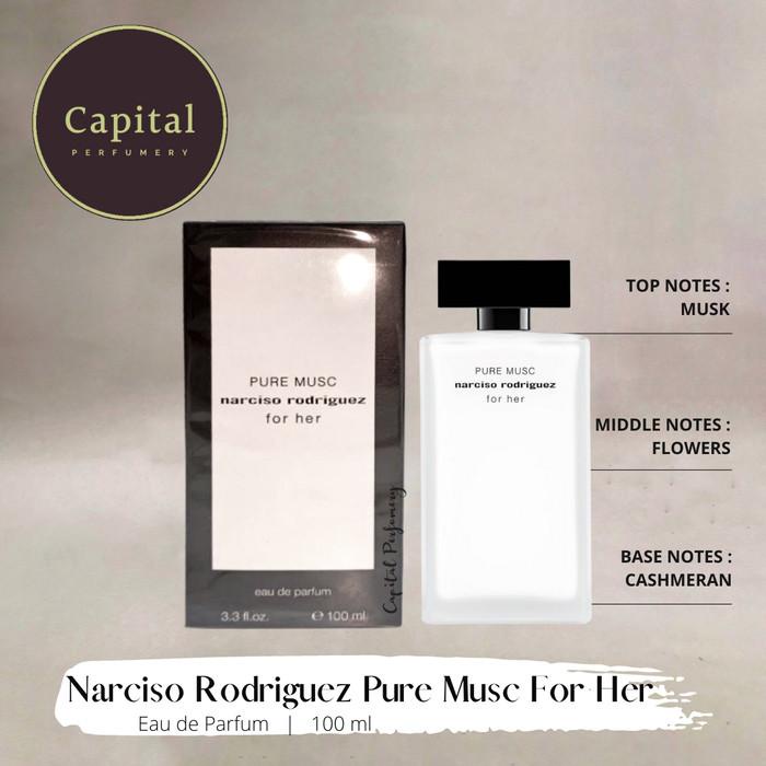 Terlaris Narciso Rodriguez Pure Musc For Her Edp 100 Ml