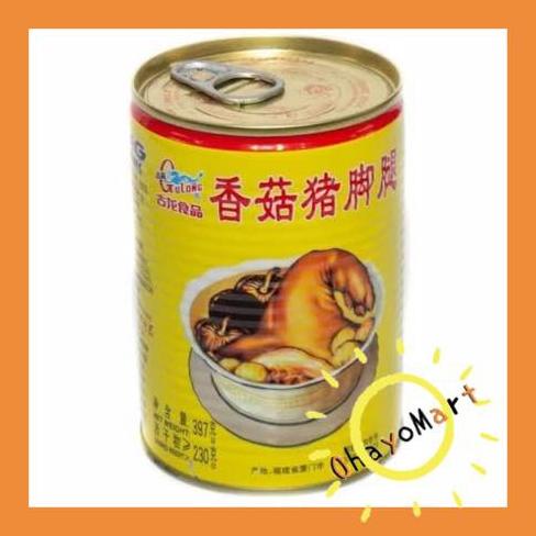 

Gulong Pork leg with mushrooms / Kaki babi dengan jamur 397g Best Seller