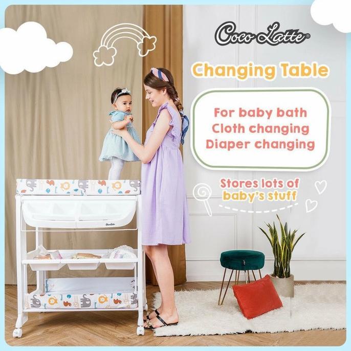 Cocolatte Baby Tafel / Changing Table / Bak Mandi