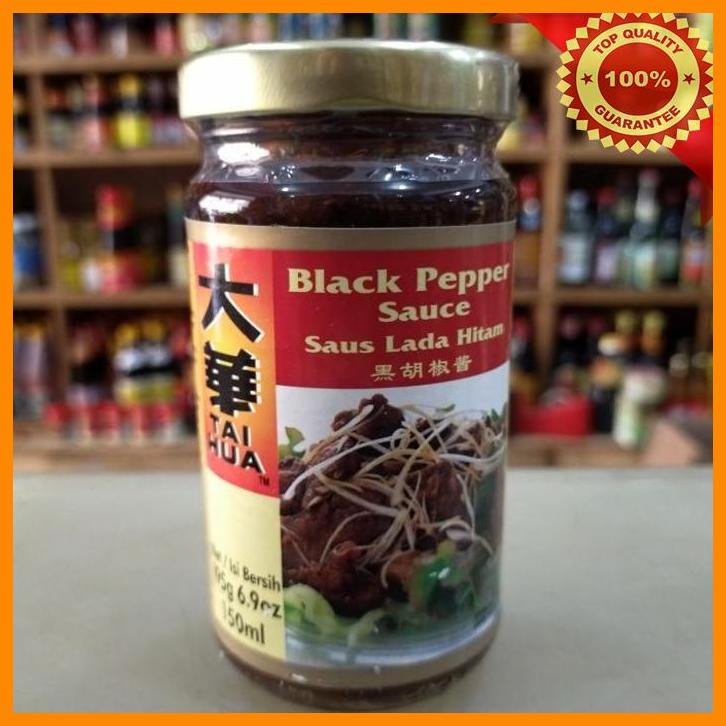 

(SUHA) TAI HUA BLACK PEPPER SAUCE/ SAUS LADA HITAM 150ML