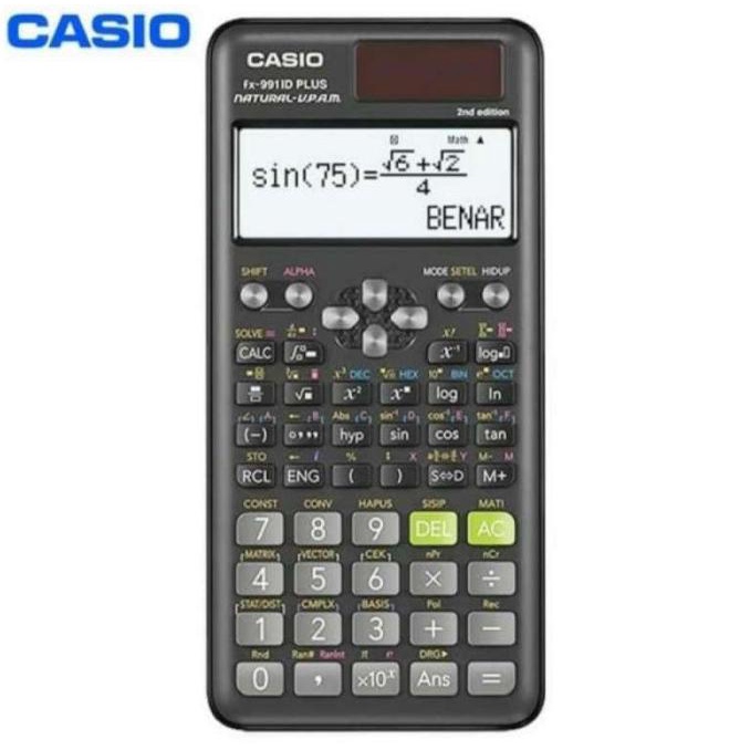 

CASIO FX-991 ID PLUS - Kalkulator Ilmiah / Scientifik / Sekolah