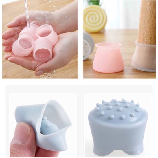 Holiven Pelindung Kaki Kursi 1 pak isi 10pcs