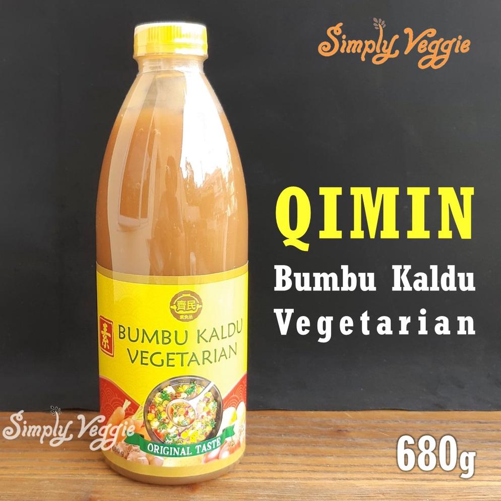 

Bumbu Kaldu Vegetarian QIMIN / Vegetarian Saus Kaldu Penyedap Vegan / Bumbu Penyedap Vegetarian Best Seller