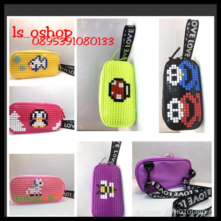 

New Tas Lego / bisa jadi Tempat Pensil / Pensil Case Lego