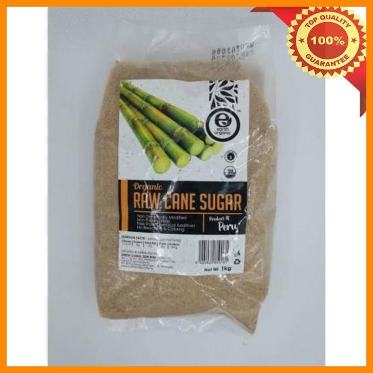 

(KSKS) EARTH ORGANIC RAW CANE SUGAR 1 KG