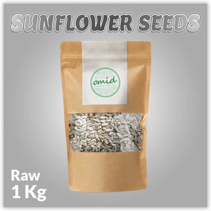 

Raw Sunflower Seeds | Biji Bunga Matahari/Kuaci Kupas Mentah 1kg