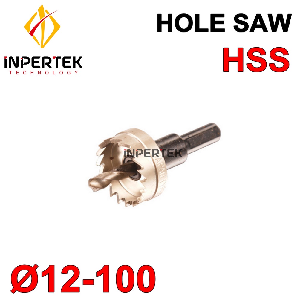 Hole Saw 58 KUGEL 58 mm Hole Saw HSS Mata Bor Lubang Besi 58mm