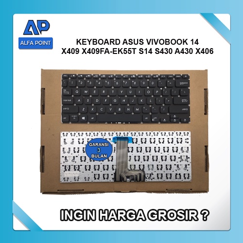 Keyboard Asus Vivobook 14 X409 S14 S430 A430 X406 x409fa-ek55t