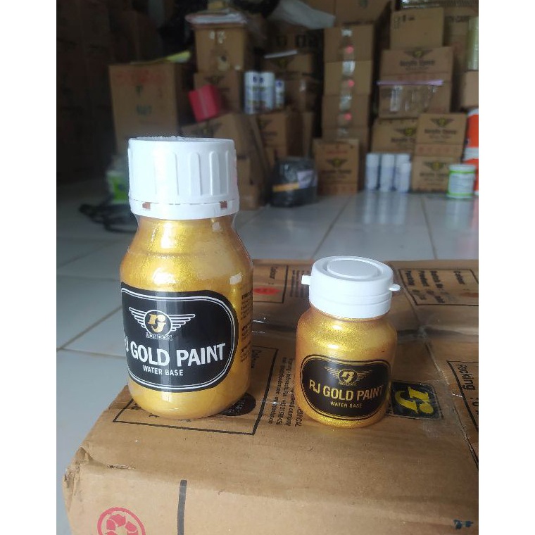 

✰ Gold Paint Cat Warna Emas , water base silver Water base 33