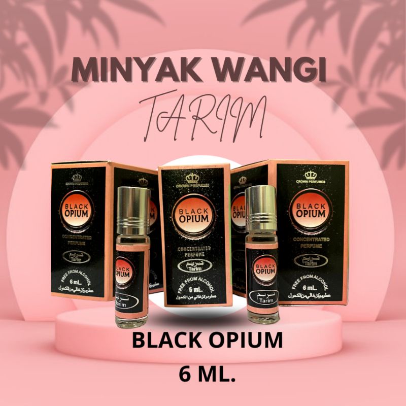 Parfum BIN ROHIM black opium 6ml roll on