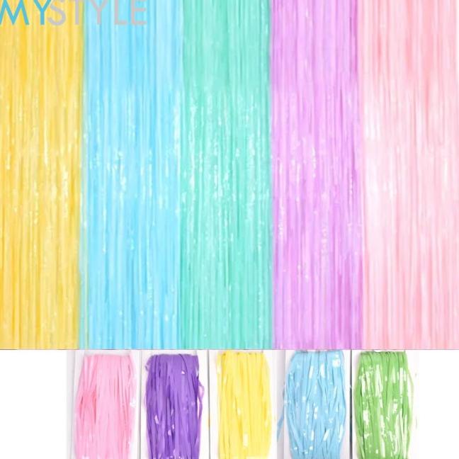 TIRAI RUMBAI PLASTIK TIRAI RUMBAI FOIL BACKDROP FOIL RUMBAI MURAH