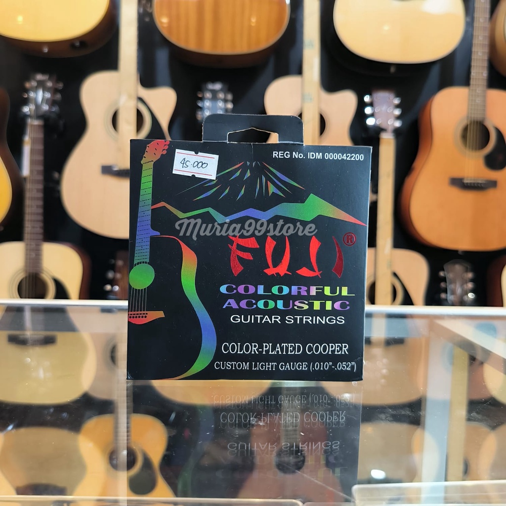 Senar Gitar Fuji Senar Fuji Warna Senar Gitar Akustik Fuji Warna