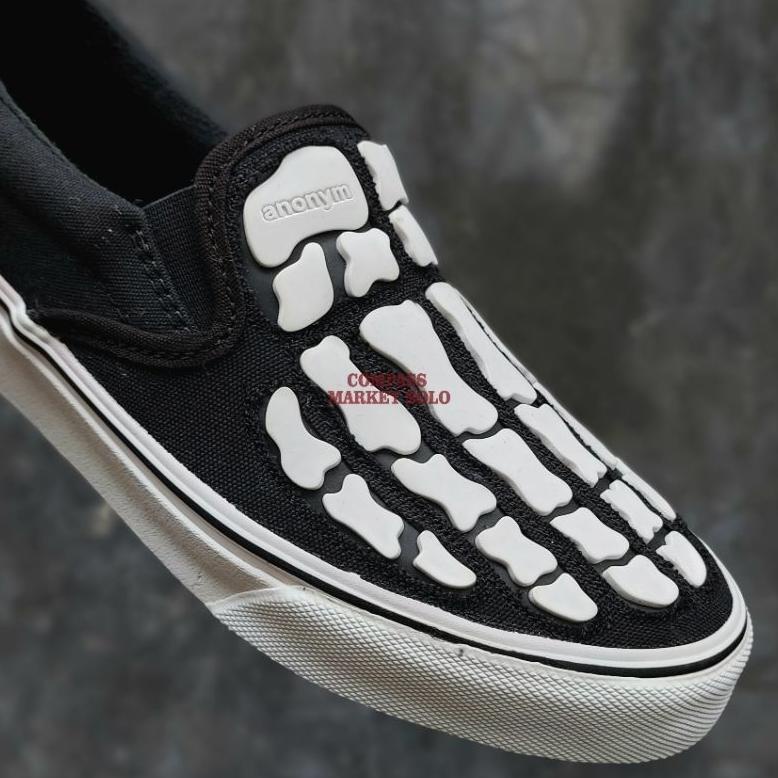 NAS145 [ORIGINAL] Sepatu Slip On Tulang Balung by Thewangandonly || Slip On Paman Sam Samier || Slip